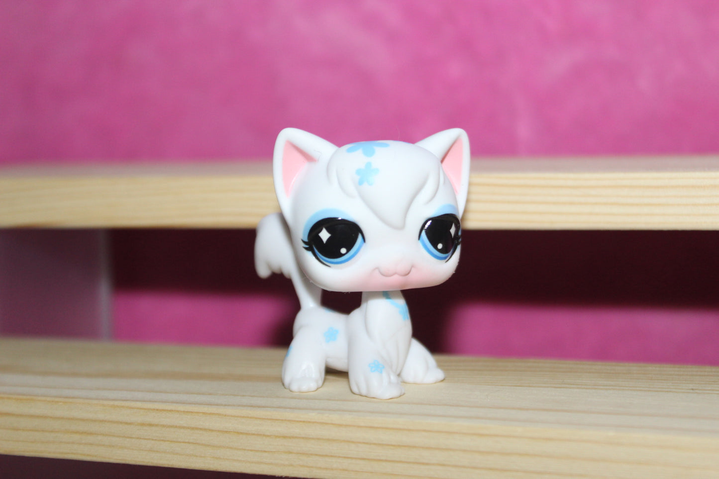 Authentic LPS New Gen Angora Spring Cat