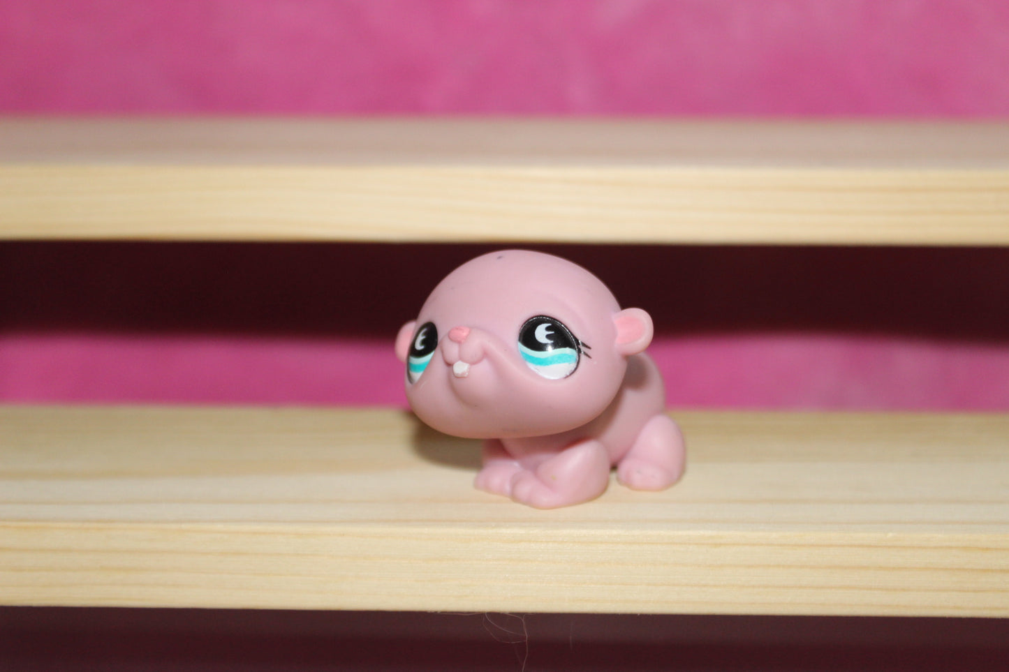 Authentic LPS Pink Hamster