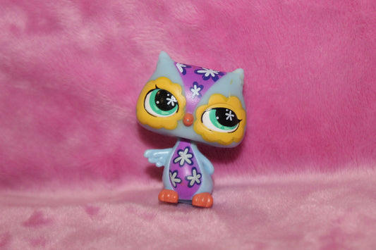 Authentic LPS Grooviest Pets Owl Bird