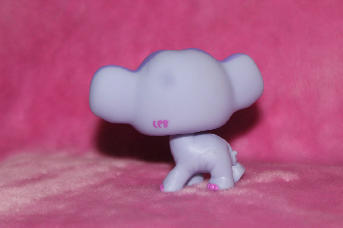 Authentic Blemished LPS Elephant (Mark on back of head)