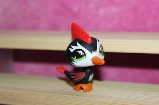 Authentic LPS New Gen Woodpecker Bird