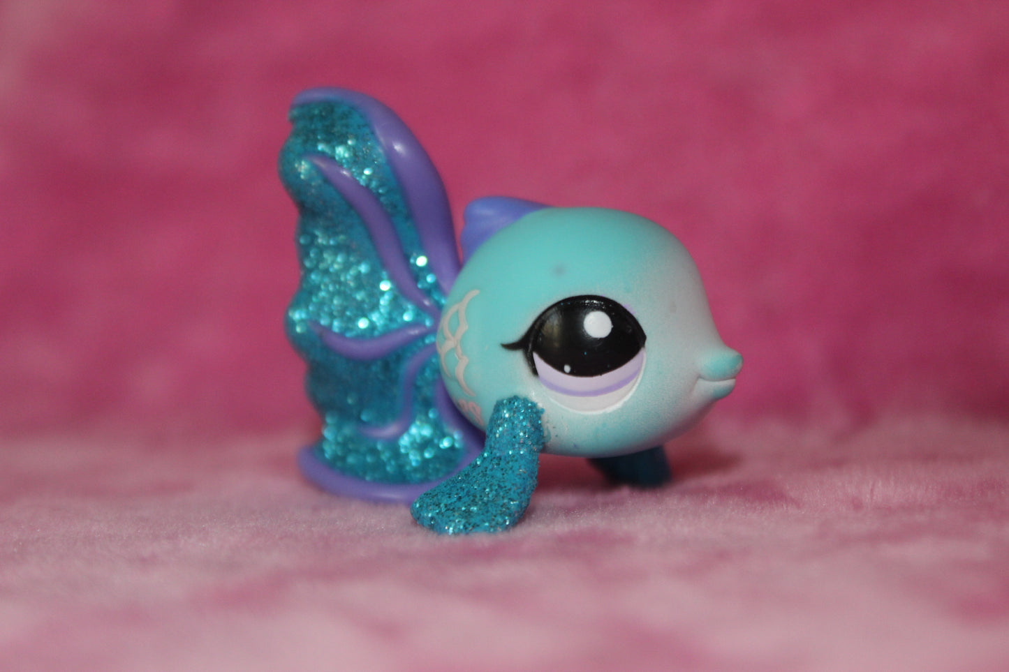 Authentic Blemished LPS Glitter Fish