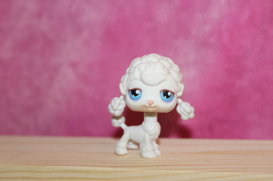 Authentic LPS Poodle Dog