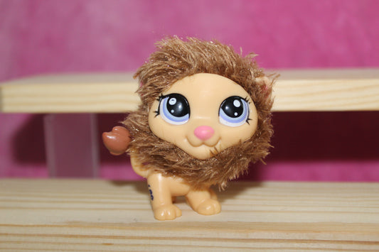 Authentic LPS Fluffy Lion Rare Big Cat
