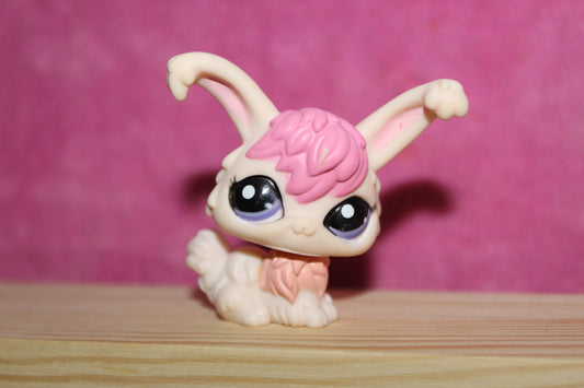 Authentic Blemished LPS Angora Bunny