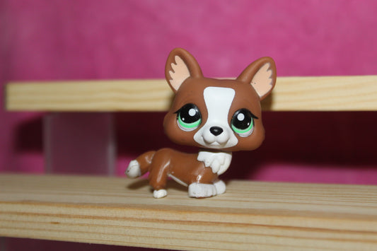 Authentic LPS Rare Corgi Dog
