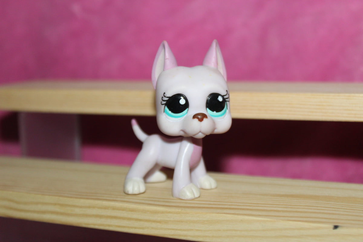 Authentic LPS Main 5 Great Dane Dog, near mint condition