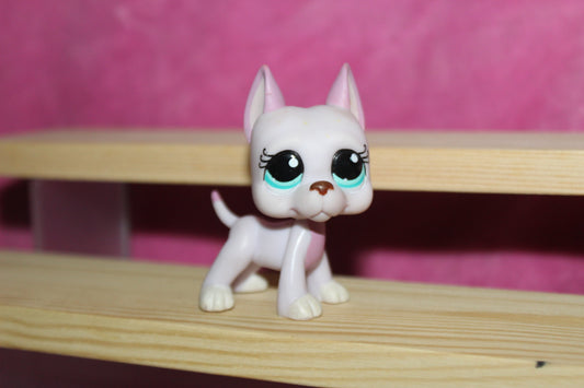 Authentic LPS Main 5 Great Dane Dog, near mint condition