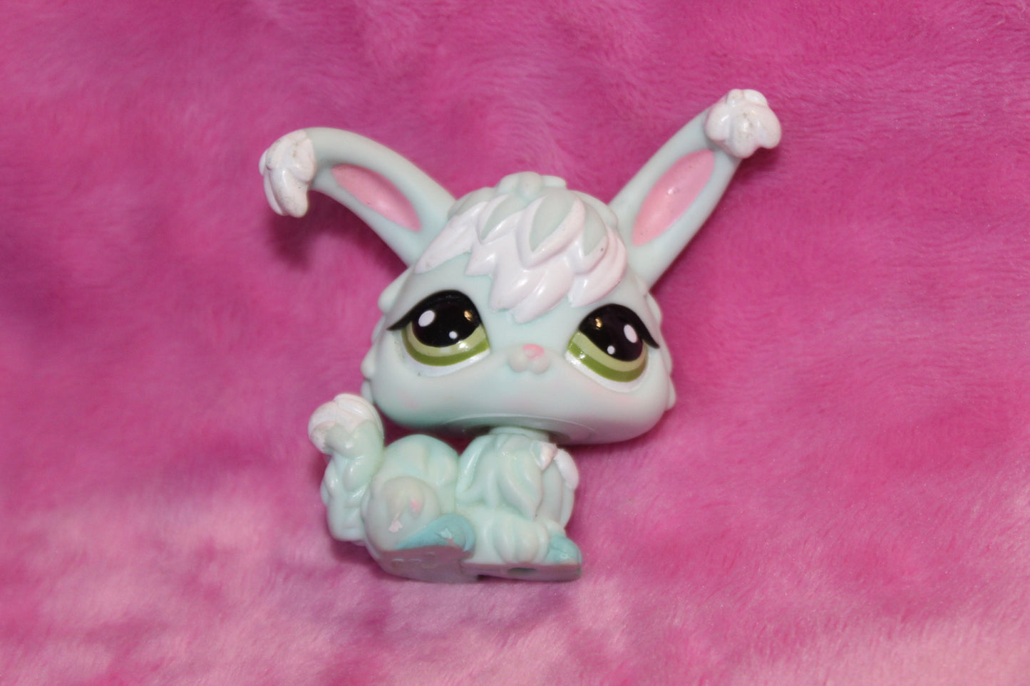 Authentic Blemished LPS Angora Bunny