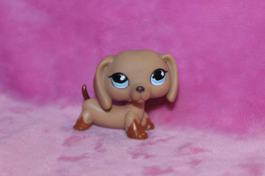 Authentic Blemished LPS Dachshund Dog