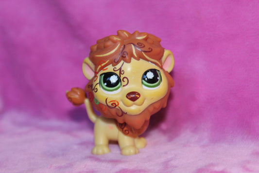 Authentic LPS Postcard Lion